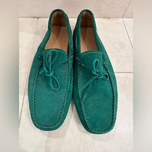 Men’s Tod’s Green Moccasins Size 9US